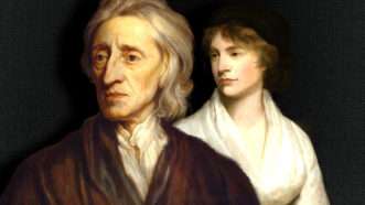 John Locke and Mary Wollstonecraft | Godfrey Kneller/John Opie