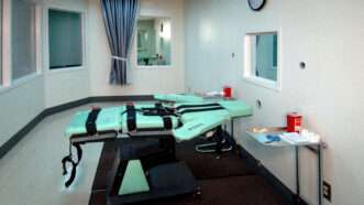 a lethal injection room in California | California Department of Corrections and Rehabilitation/Wikimedia Commons