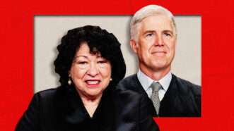 Sonia Sotomayor and Neil Gorsuch | Eric Lee/Pool via CNP/SplashNews/Newscom/Fatima Ruiz.