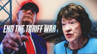 President Donald Trump on the left and Susan Collins on the right | Mike Rogers/X/Bonnie Cash - Pool via CNP/picture alliance / Consolidated News Photos/Tom Williams/CQ Roll Call/Newscom
