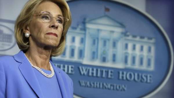 DeVos | Yuri Gripas/CNP/AdMedia/SIPA/Newscom