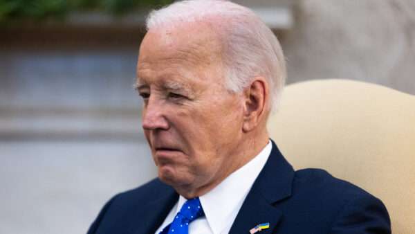 Joe Biden in meeting in Oval Office | Julia Nikhinson - Pool via CNP/CNP / Polaris/Newscom