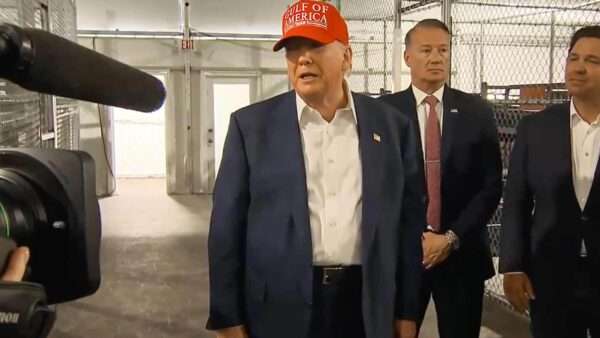 President Trump and Governor Ron DeSantis touring "Alligator Alcatraz" | Fox News