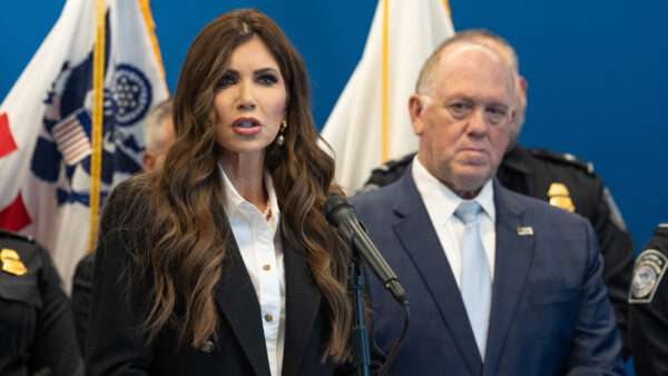 Kristi Noem and Tom Homan | Barry Williams/TNS/Newscom