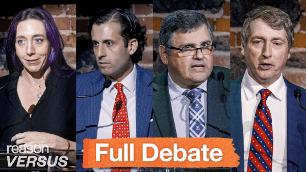 Reason magazine faces off against National Review in a debate about immigration | Illustration: Adani Samat