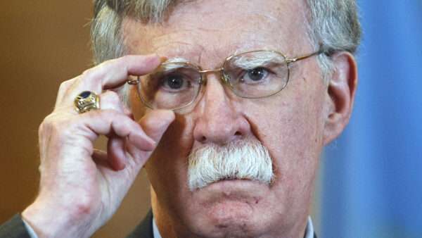 US National Security Advisor John Bolton speaks during a press conference in Kiev, Ukraine, 28 August 2019. | Serg Glovny/ZUMAPRESS/Newscom