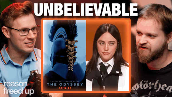 Robby Soave and Christian Britschgi discuss Jeffrey Epstein, Odyssey, and Billie Eilish | Illustration: Adani Samat