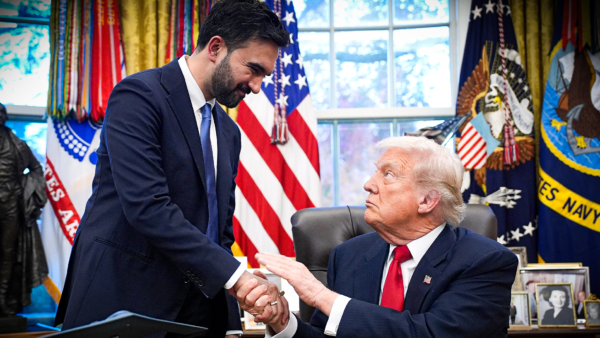Zohran Mamdani and Donald Trump | Yuri Gripas - Pool via CNP/CNP / Polaris/Newscom