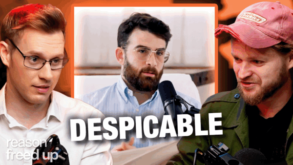 Robby Soave and Christian Britschgi discuss Hasan Pikers recent remarks | Illustration: Adani Samat