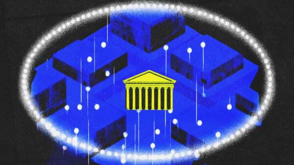 An illustration of the Supreme Court building | Midjourney