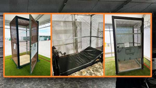 metal cages | Department of Homeland Security Office of Inspector General