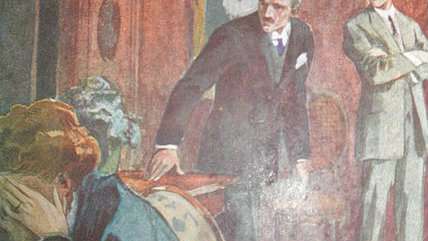 Large image on homepages | Cropped from cover of 'Un Divorce' by Paul Bourget, via Wikimedia
