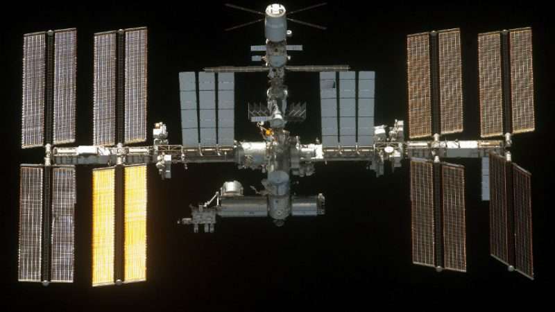 Large image on homepages | International Space Station/Wikimedia Commons