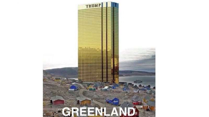 Trump Tower Greeland | @realdonaldtrump/Twitter