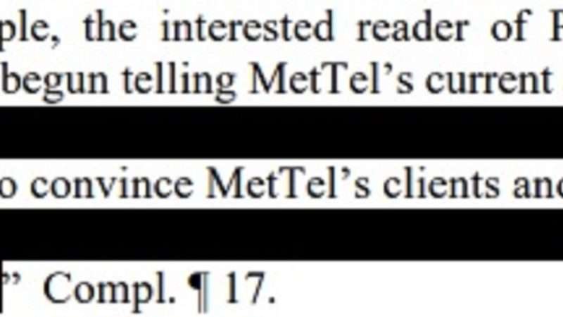 mettel redactions