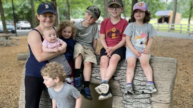 anna h with kids summer 2021
