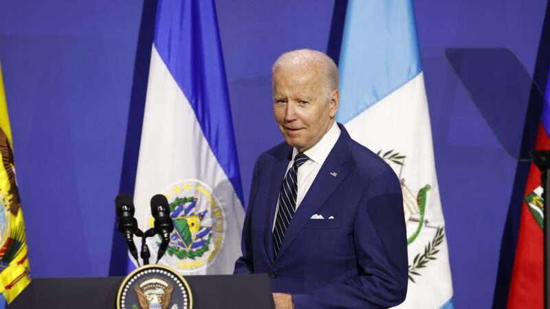 Joe Biden at podium | Alberto Valdes/EFE/Newscom