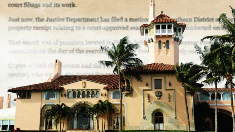 Mar-a-Lago overlaid on a document | Illustration: Lex Villena; Jiawangkun