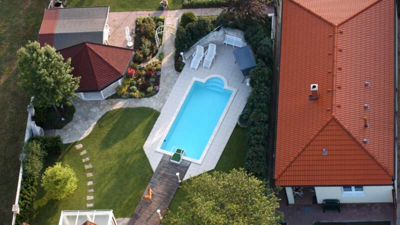 swimming pool drone surveillance France taxes tax pools IRS