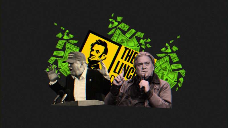 bannon-trump-lincoln-project | Illustration: Lex Villena; Maksym Velishchuk, Thor Brødreskift 