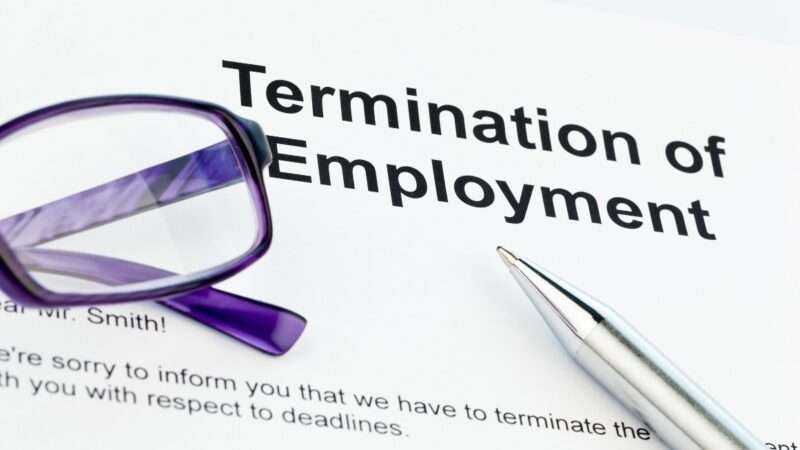 Termination letter