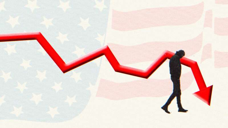 U.S. workforce participation drops | Illustration: Lex Villena; Jhanganu