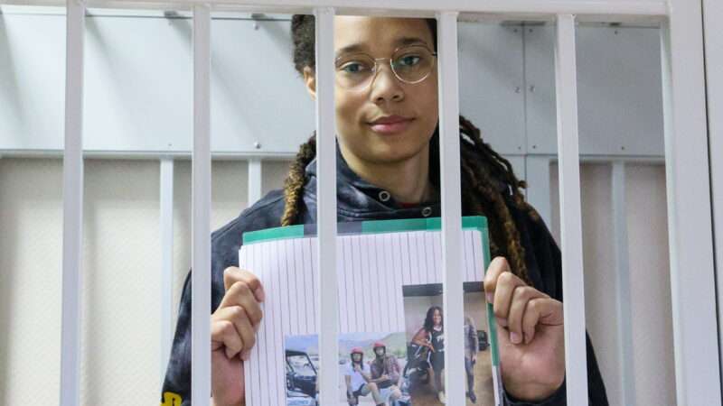 Brittney Griner in a Russian jail cell