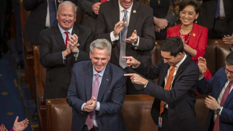 McCarthy celebrates becoming Speaker of the House