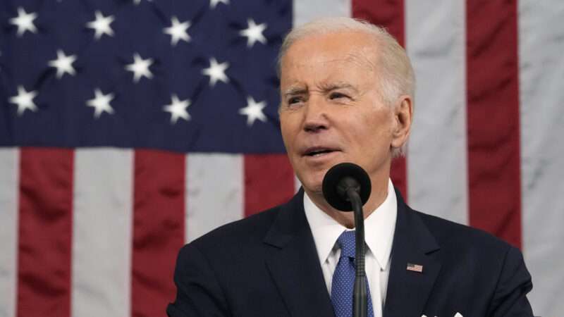 President Joe Biden gives the State of the Union address