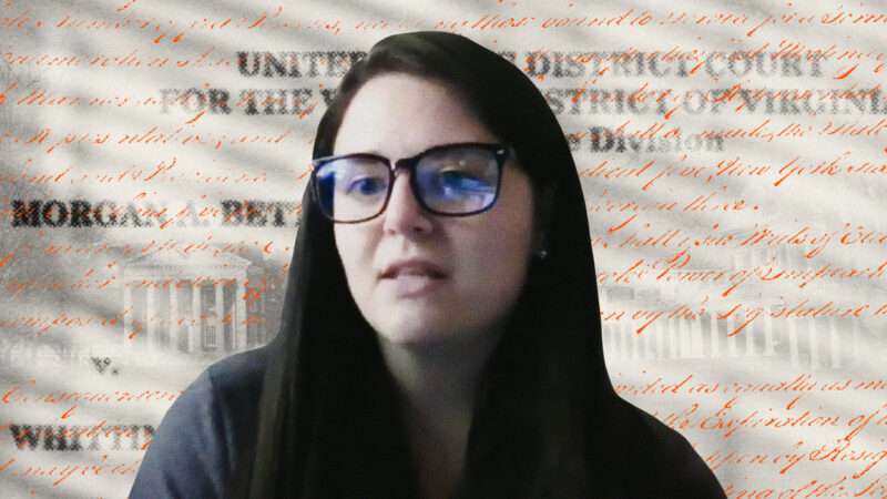 Morgan Bettinger with text background | Illustration: Lex Villena, The Jefferson Independent