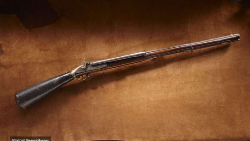 Girardoni air rifle carried by Lewis & Clark
