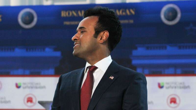 Vivek Ramaswamy at the second GOP presidential debate | Conor Duffy/Sipa USA/Newscom