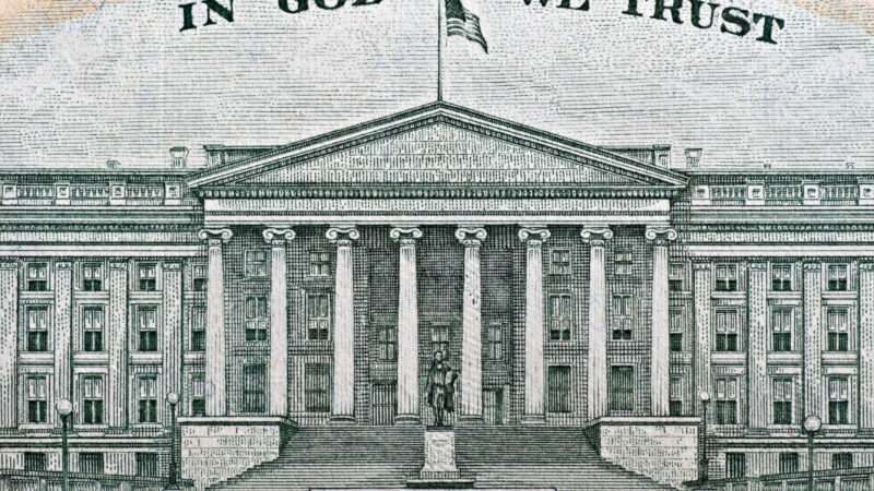 The back of a $10 bill showing the U.S. Treasury | Photo 3011985 © Mav888 | Dreamstime.com