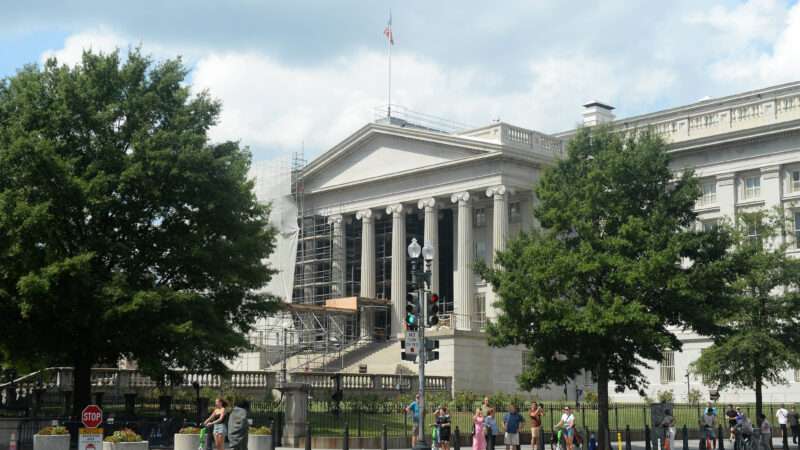 The Treasury Department building in Washington, D.C. | Chuck Myers/ZUMAPRESS/Newscom