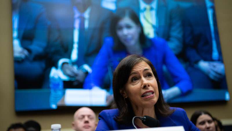 Jessica Rosenworcel giving testimony before Congress | Graeme Sloan/Sipa USA/Newscom