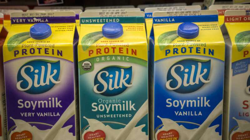 Silk soy milk cartons | Richard B. Levine