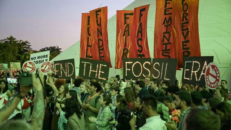 Climate change protests to end fossil fuel use | Hannes P Albert/dpa/picture-alliance/Newscom