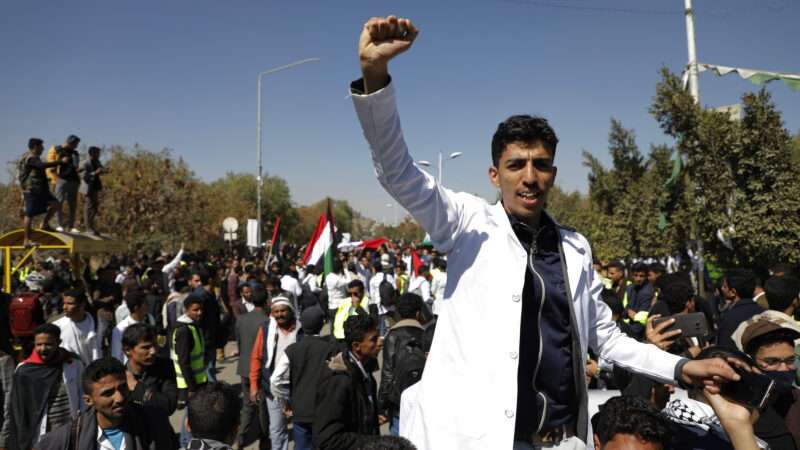 Pro-Houthi protests | Osamah Yahya/ZUMAPRESS/Newscom