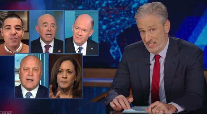 Jon Stewart returned to host The Daily Show on Monday. | Source: Youtube/The Daily Show