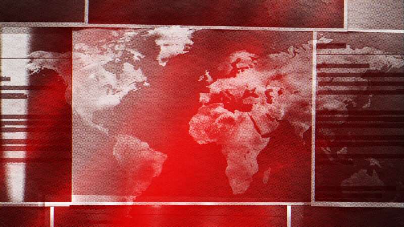 World map with red glow. | Illustration: Lex Villena
