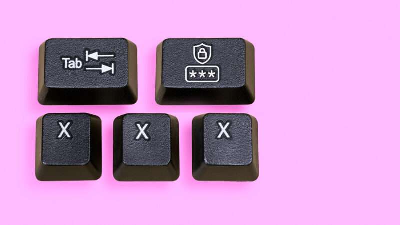 An illustration of keyboard keys spelling out XXX to symbolize porn | Illustration: Joanna Andreasson; Source image: Elton Xhafkollari/iStock