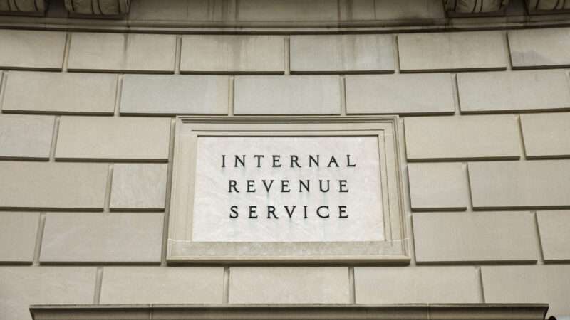 Internal Revenue Service logo | Samuel Corum/Sipa USA/Newscom