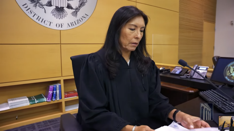 U.S. District Judge Diane Humetew | screenshot from U.S. Courts video