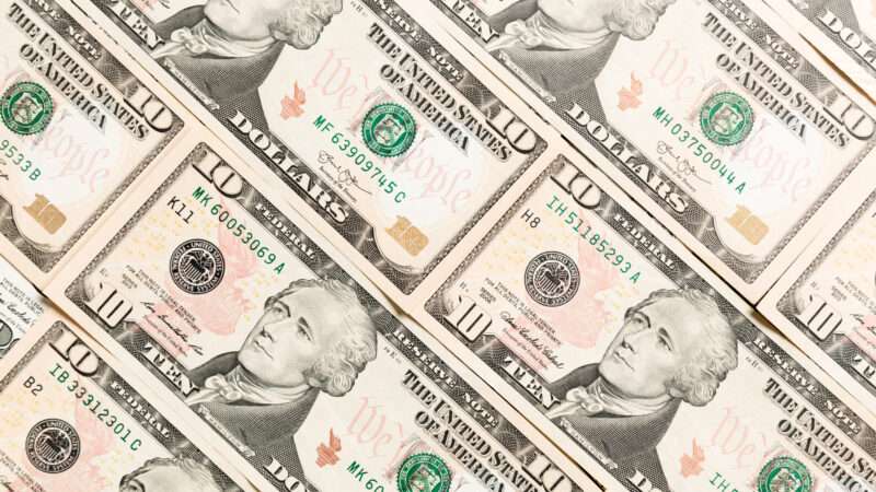 $10 bills showing Alexander Hamilton | Photo 157737904 | 10 Bills © Mykola Sosiukin | Dreamstime.com