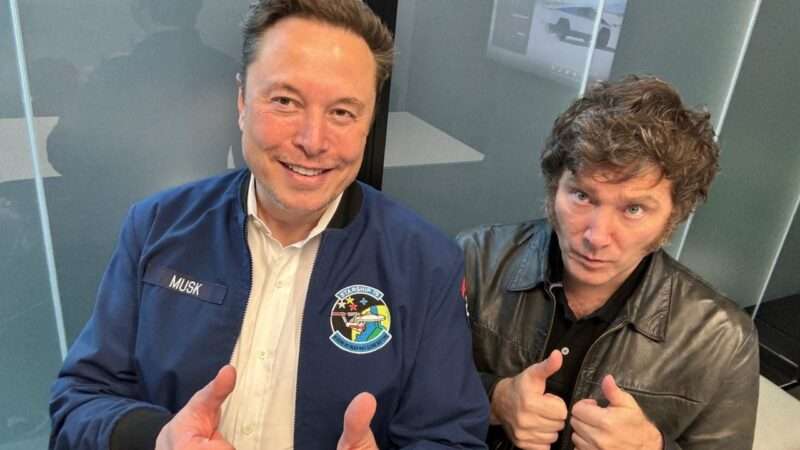 Javier Milei and Elon Musk | PRESIDENCIA ARGENTINA / GDA Photo Service/Newscom