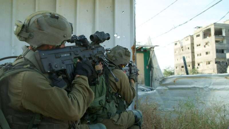 Soldier training military rifle on a target | IDF/GPO/SIPA/Newscom