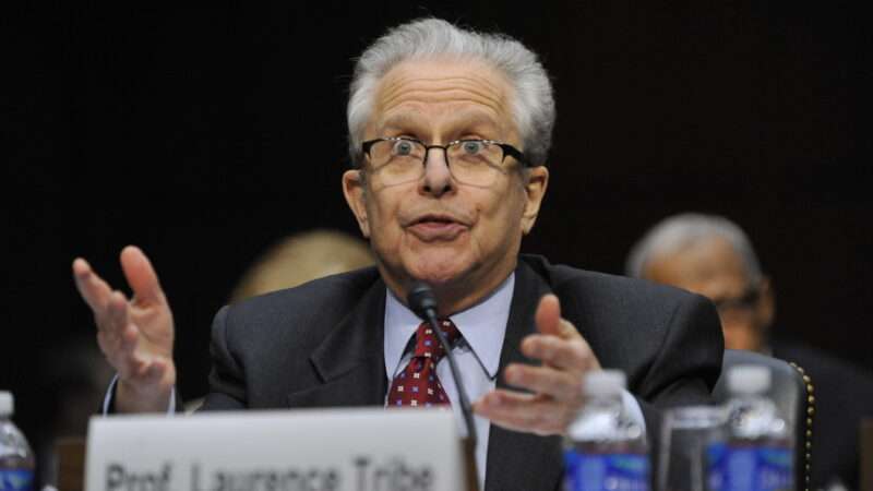 Harvard law professor Laurence Tribe at a 2013 congressional hearing | Jay Mallin/Zuma Press/Newscom