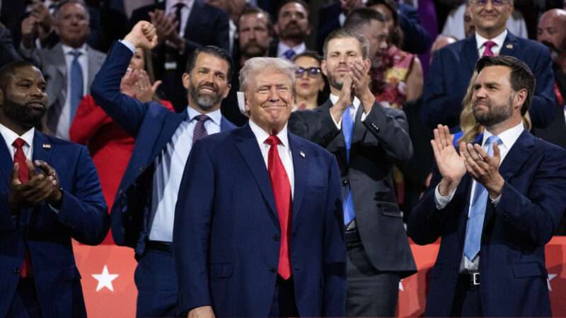 Donald Trump and J.D. Vance at the 2024 GOP Convention | Tom Williams/CQ Roll Call/Newscom