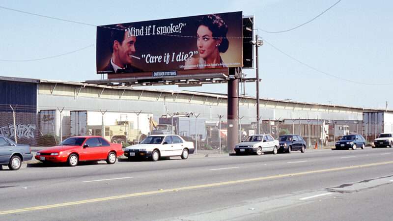 A California billboard highlights the allegedly deadly dangers of secondhand smoke | Wernher Krutein