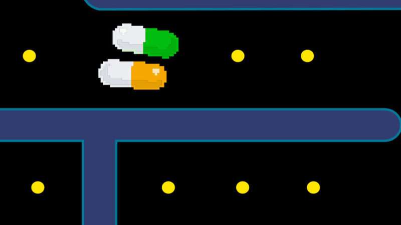 An illustration of capsule pills in the style of Pacman | Illustration: iStock